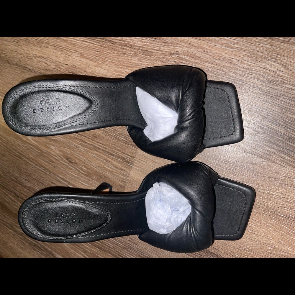 Asos black heels